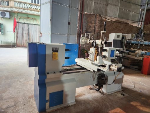 máy tiện cnc 2 đầu khắc hoa văn