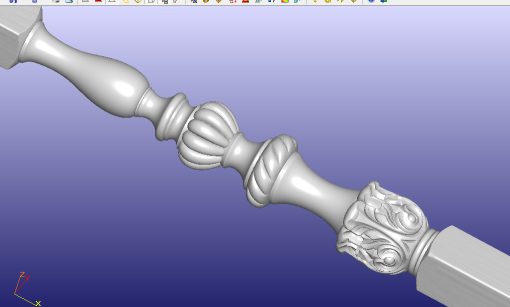 Mẫu CNC con tiện cầu thang