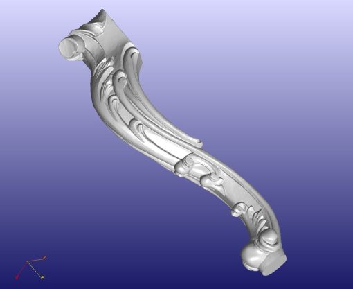 Mẫu CNC chân bàn ghế