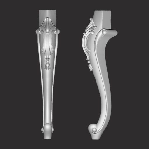 Mẫu CNC 4D chân bàn ghế