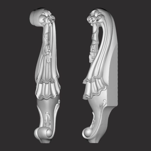 Mẫu CNC 4D chân bàn ghế